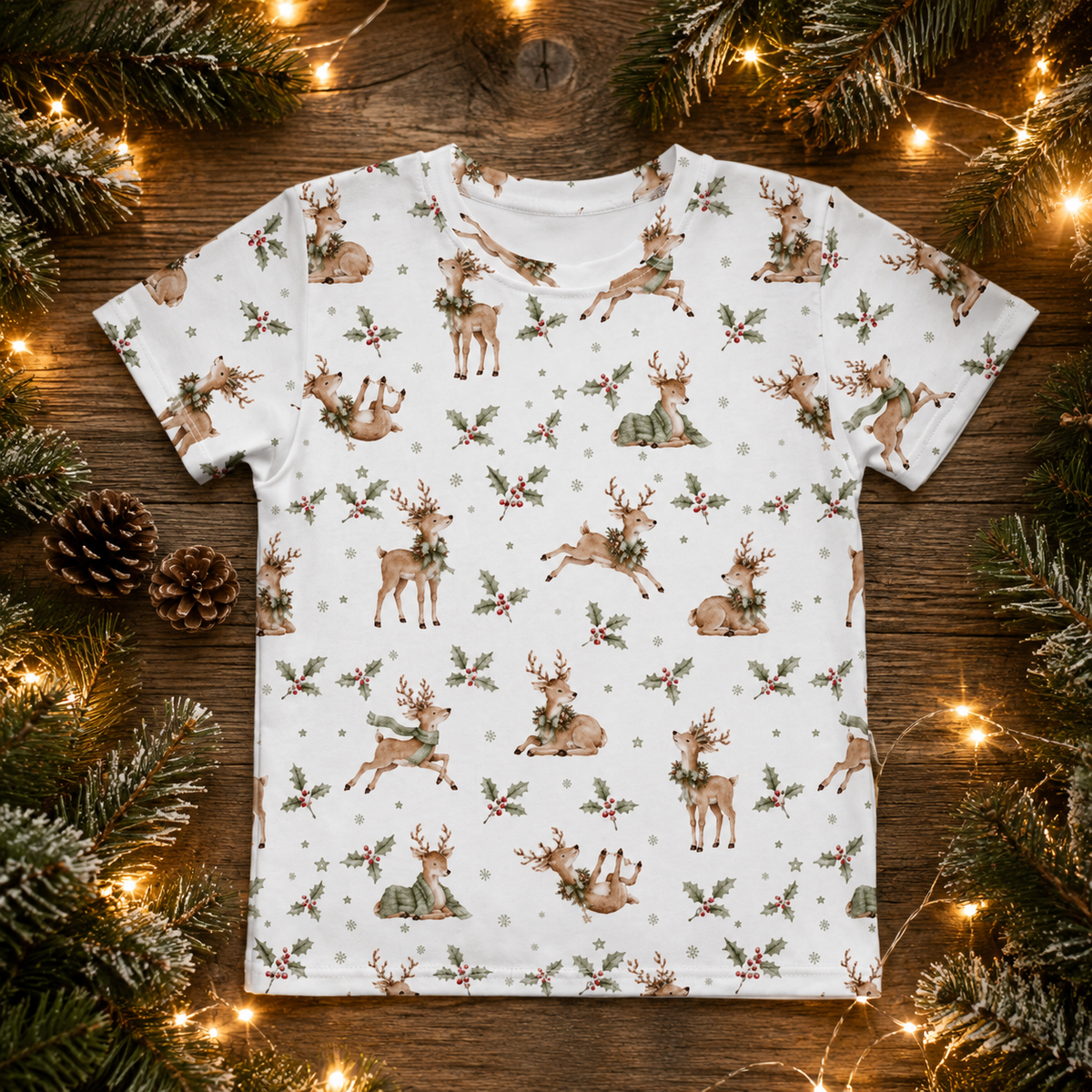 Reindeers Off Duty - Pine