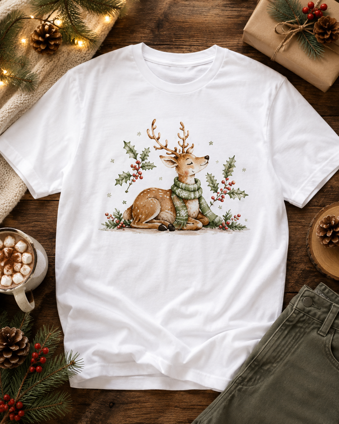 Men's Reindeer Off Duty Pine